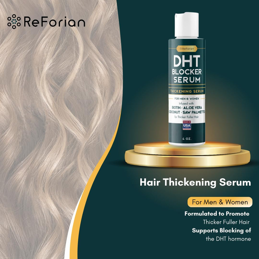 Paisle Botanics Hair Growth Serum for Hair Loss & Regrowth for Women & Men, Natural Biotin Thickener for Fine Hair, DHT Blocker, Cruelty, Sulfate & Paraben Free, 4 oz