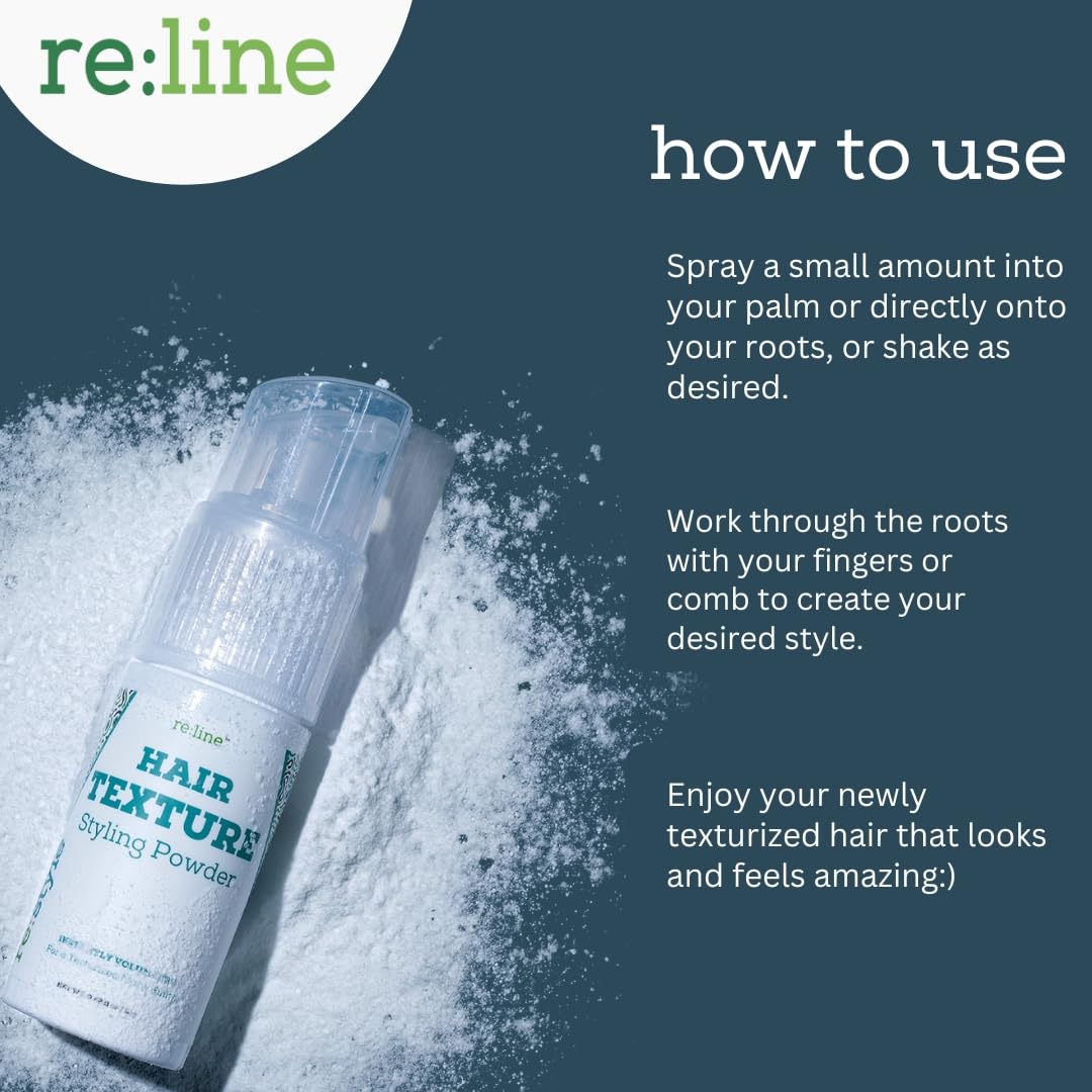 Hair Texture Styling Powder Natural Matte Hairstyle for Texturizing and Volumizing Spray Powder Root Lifting Powder for Men and Women for Straight, Curly, or Wavy Hair Mattifying and Thickening