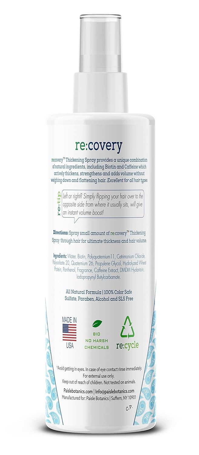 Biotin Hair Thickening and Growth Spray for Thinning and Texturizing