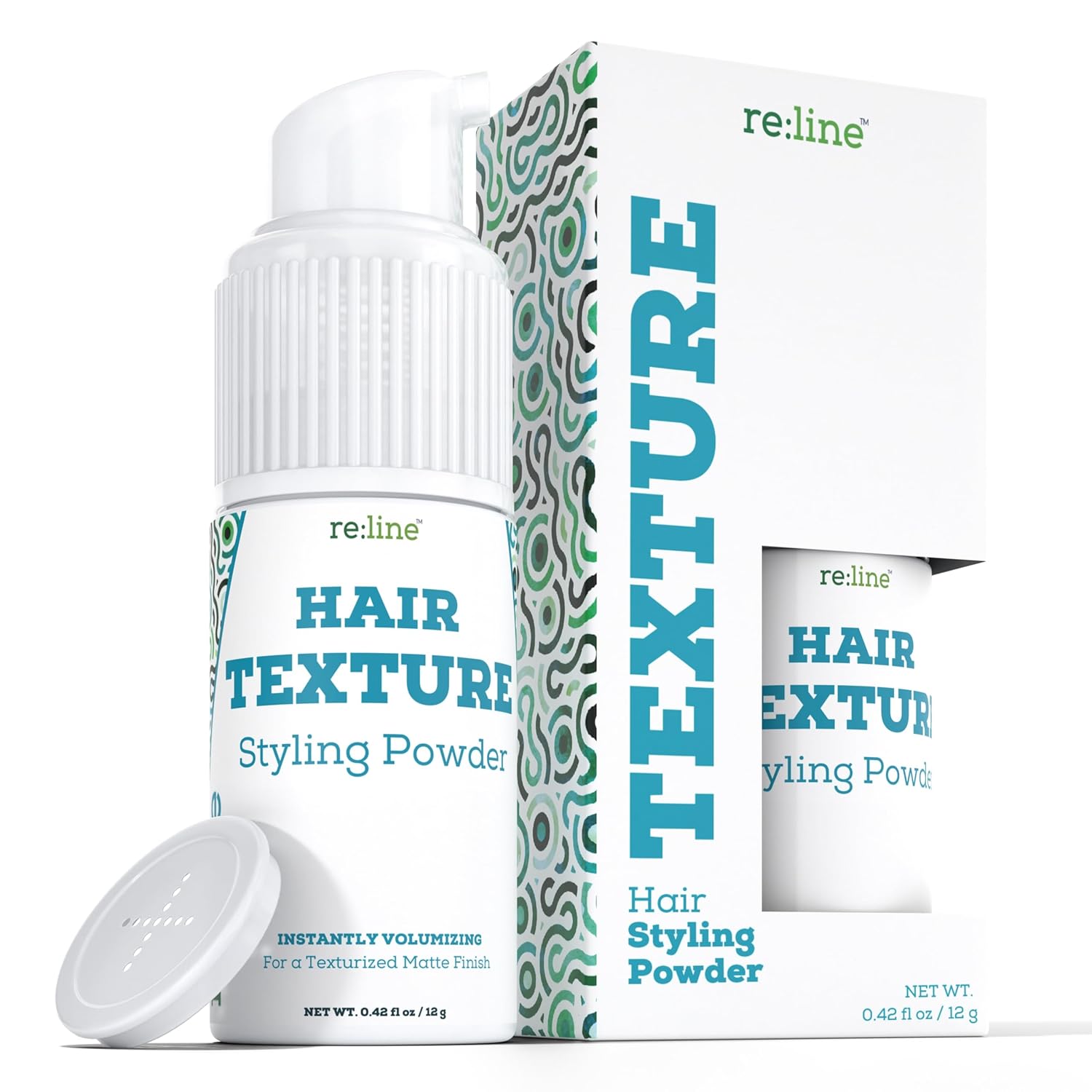 Hair Texture Styling Powder Natural Matte Hairstyle for Texturizing and Volumizing Spray Powder Root Lifting Powder for Men and Women for Straight, Curly, or Wavy Hair Mattifying and Thickening