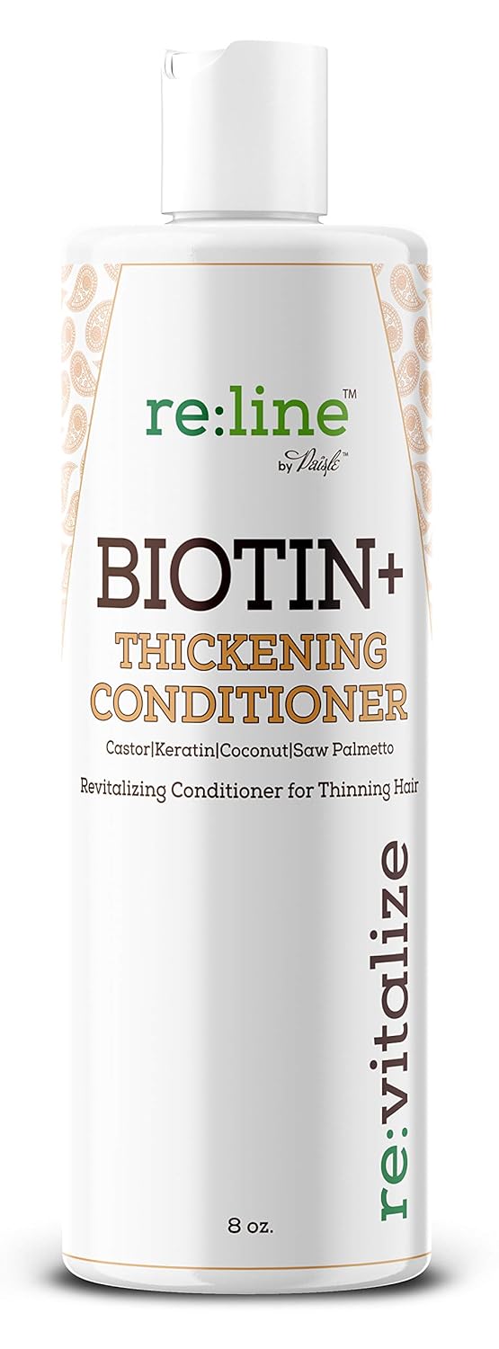 Biotin DHT Blocker Shampoo and Conditioner - Hair Growth Formula for Men and Women with Caffeine for Volume and Thickening Fine Hair