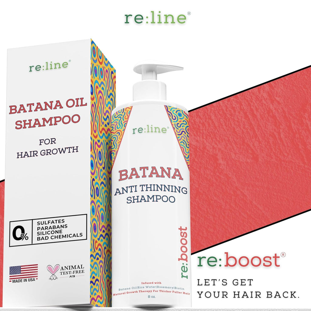 Batana Oil Shampoo for Hair Growth for Thin Hair - Batana Shampoo for Thinning Hair for Men & for Women with Raw Organic Batana Oil for Hair Growth DR SEBI Routine shampoo for Women Hair Loss or Men