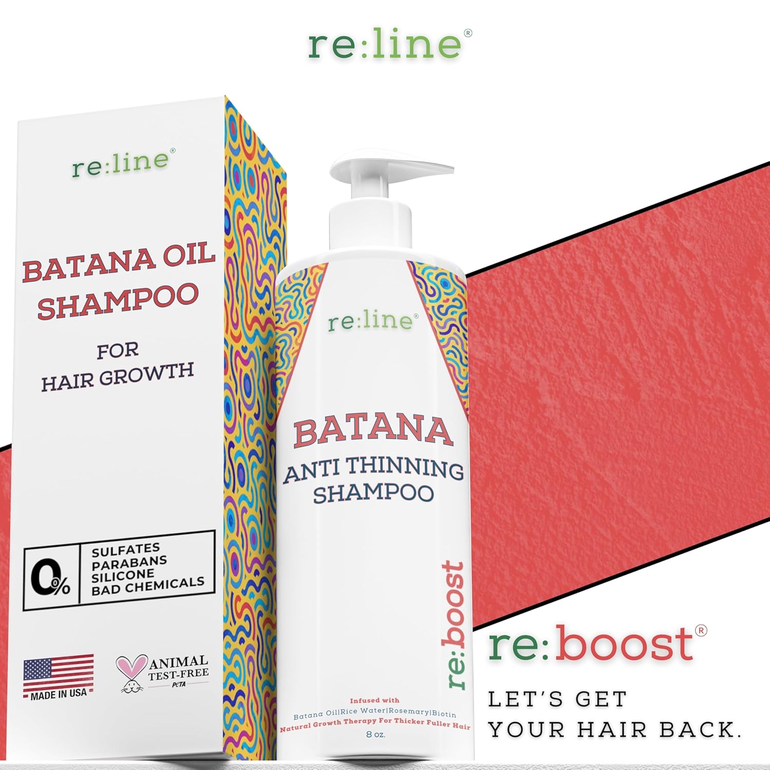 Batana Oil Shampoo for Hair Growth for Thin Hair - Batana Shampoo for Thinning Hair for Men & for Women with Raw Organic Batana Oil for Hair Growth DR SEBI Routine shampoo for Women Hair Loss or Men