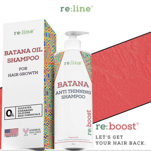 Batana Oil Shampoo for Hair Growth for Thin Hair - Batana Shampoo for Thinning Hair for Men & for Women with Raw Organic Batana Oil for Hair Growth DR SEBI Routine shampoo for Women Hair Loss or Men