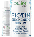 Paisle Botanics Hair Growth Serum for Hair Loss, Natural Biotin Fine Hair Thickener for Women & Men, 4 oz