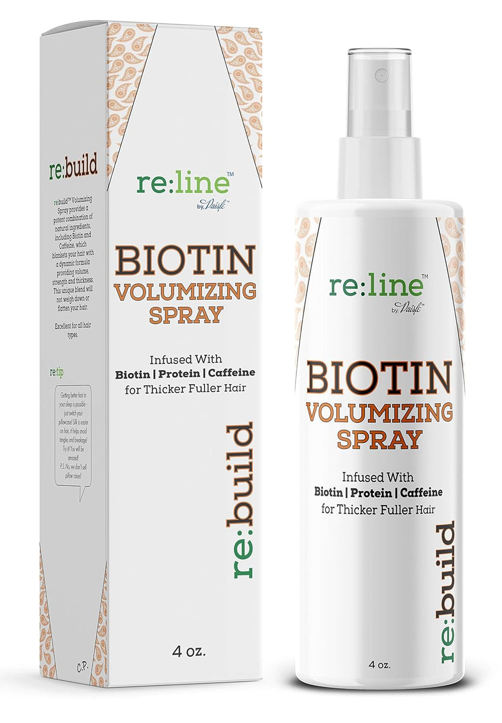 Biotin Volumizing Spray - Natural Hair Thickening and Growth Product