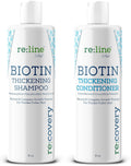 Biotin Shampoo and Conditioner for Hair Growth, Thinning Hair Treatment - NATURAL, Sulfate Free, for Men and Women (THICKENING SHAMPOO AND CONDITIONER)